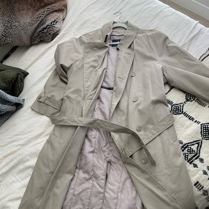 London fog trenchcoat